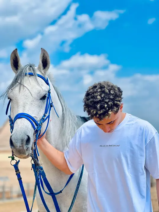 Sleeve white printed T-shirt 